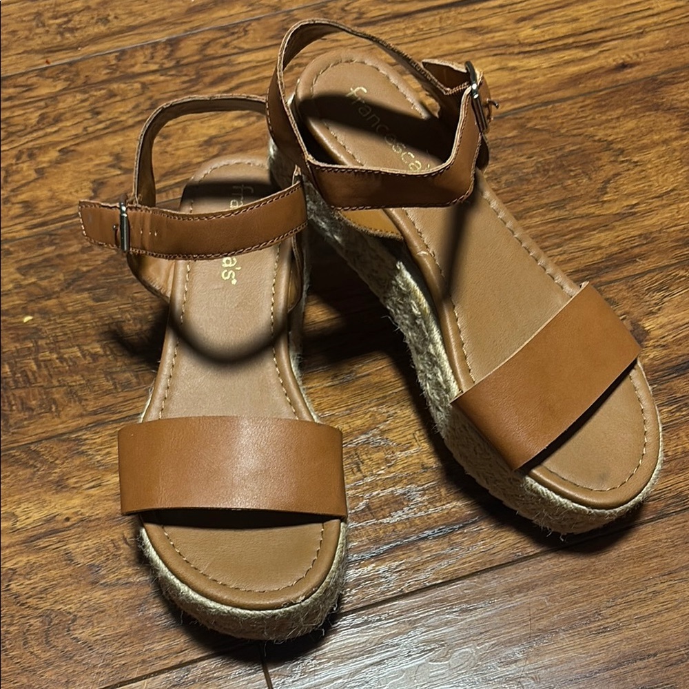 Brown Francescas Espadrille Sandals